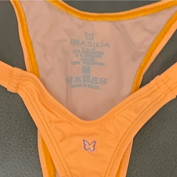 Women's BRASILIA Orange Bikini Bottom - Picture 15 of 16